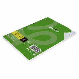 Recambio liderpapel a5 100 hojas 75g m2 rayado nº 46 6 taladros - RC19