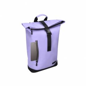 Cartera antartik mochila waterproof enrollable diseño casual color lavanda 480x130x280 mm - IK84