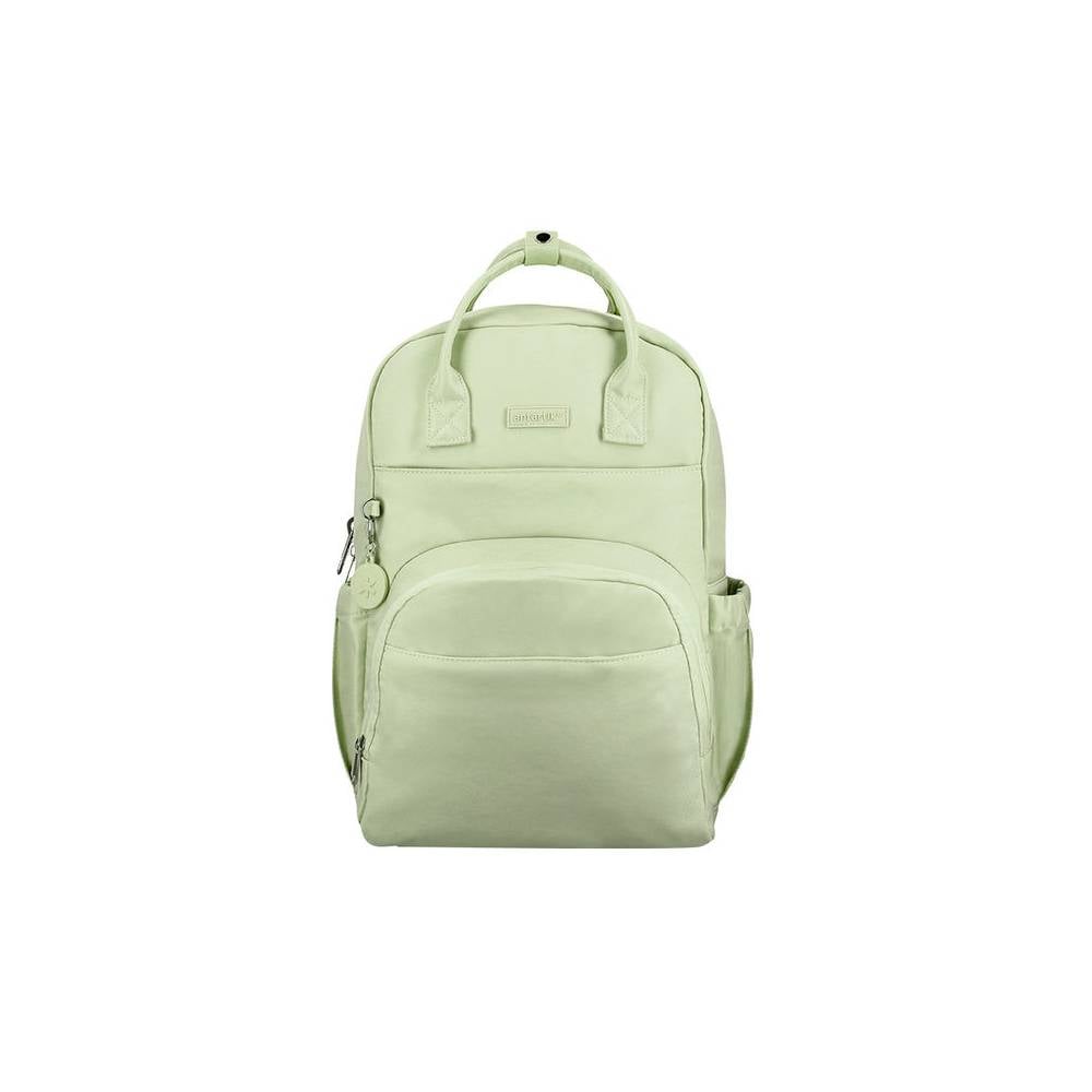 Mochila antartik diseño casual con asa multibolsillo color verde matcha 410x120x290 mm - TK82