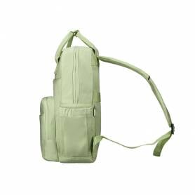 Mochila antartik diseño casual con asa multibolsillo color verde matcha 410x120x290 mm - TK82