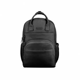 Mochila antartik diseño casual con asa multibolsillo color negro 410x120x290 mm - TK84