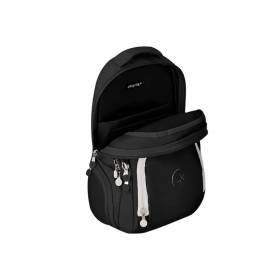 Mochila antartik multibolsillo 19l compartimento para portatil y tablet color negro450 x 160 x 300 mm - IK01