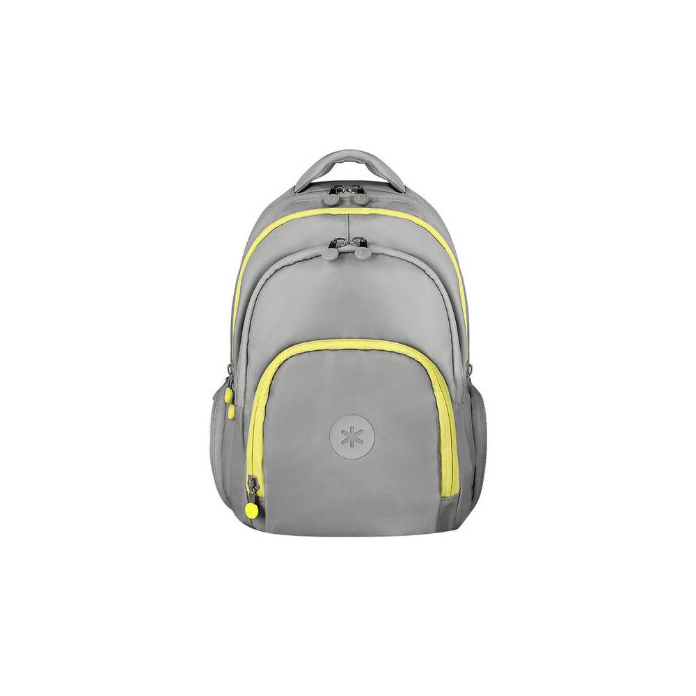 Mochila antartik multibolsillo 19l compartimento para portatil y tablet color gris 450 x 160 x 300 mm - IK03