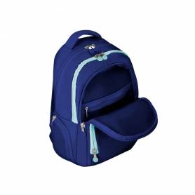 Mochila antartik multibolsillo 19l compartimento para portatil y tablet color azul marino 450 x 160 x 300 mm - IK05