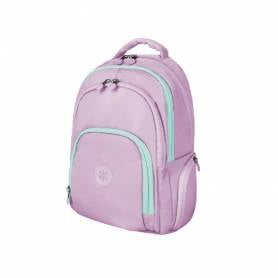 Mochila antartik multibolsillo 19l compartimento para portatil y tablet color morado 450 x 160 x 300 mm - IK09