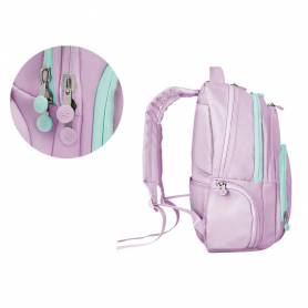 Mochila antartik multibolsillo 19l compartimento para portatil y tablet color morado 450 x 160 x 300 mm - IK09