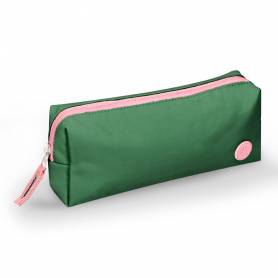 Estuche portatodo antartik 1 compartimento compañero de mochila teens verde 80 x 55 x 210 mm - IK20