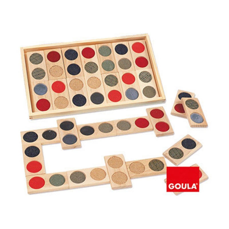 Juego goula didactico domino tactil rf18691