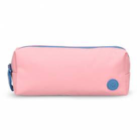 Estuche portatodo antartik 1 compartimento compañero de mochila teens rosa 80 x 55 x 210 mm - IK28