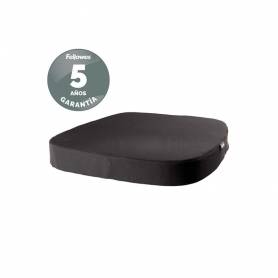 Cojin de asiento fellowes breyta acolchado color negro 60x430x430 mm - 100119850