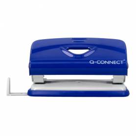 Taladrador q-connect kf14215 azul abertura 1 mm capacidad 10 hojas - KF14215