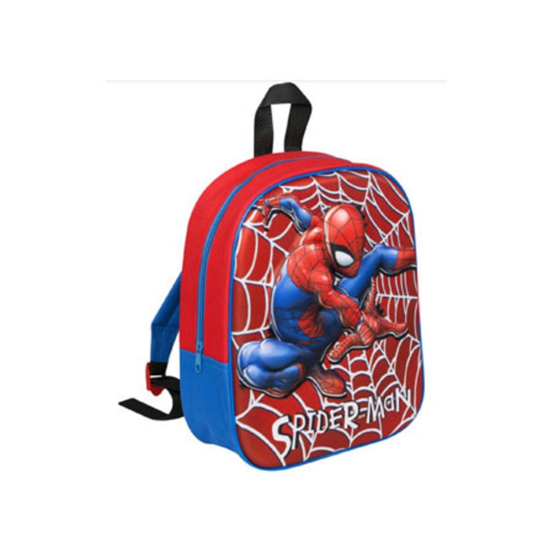 Cartera escolar spiderman 3d mochila 30x25x9 cm