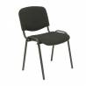 Pack 3 Sillas confidente ergonómica negro ergonómica estructura en color negro - PACK326PTNA840