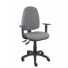 Silla de oficina ergonómica con mecanismo asincro regulable en altura y con brazos regulables gris - 04ASB220B10CRN