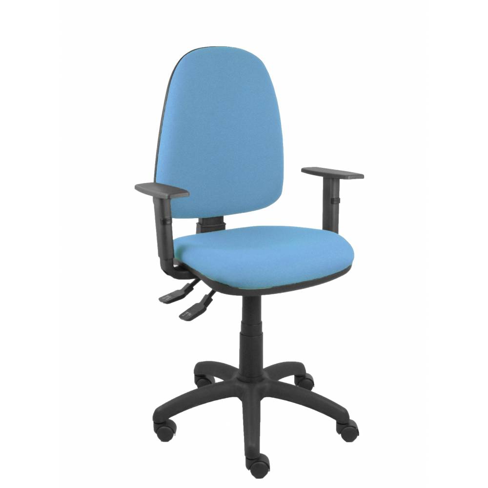Silla Aýna S bali azul cielo con brazos regulables