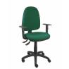 Silla de oficina ergonómica con mecanismo asincro regulable en altura y con brazos regulables verde - 04ASB426B10CRN