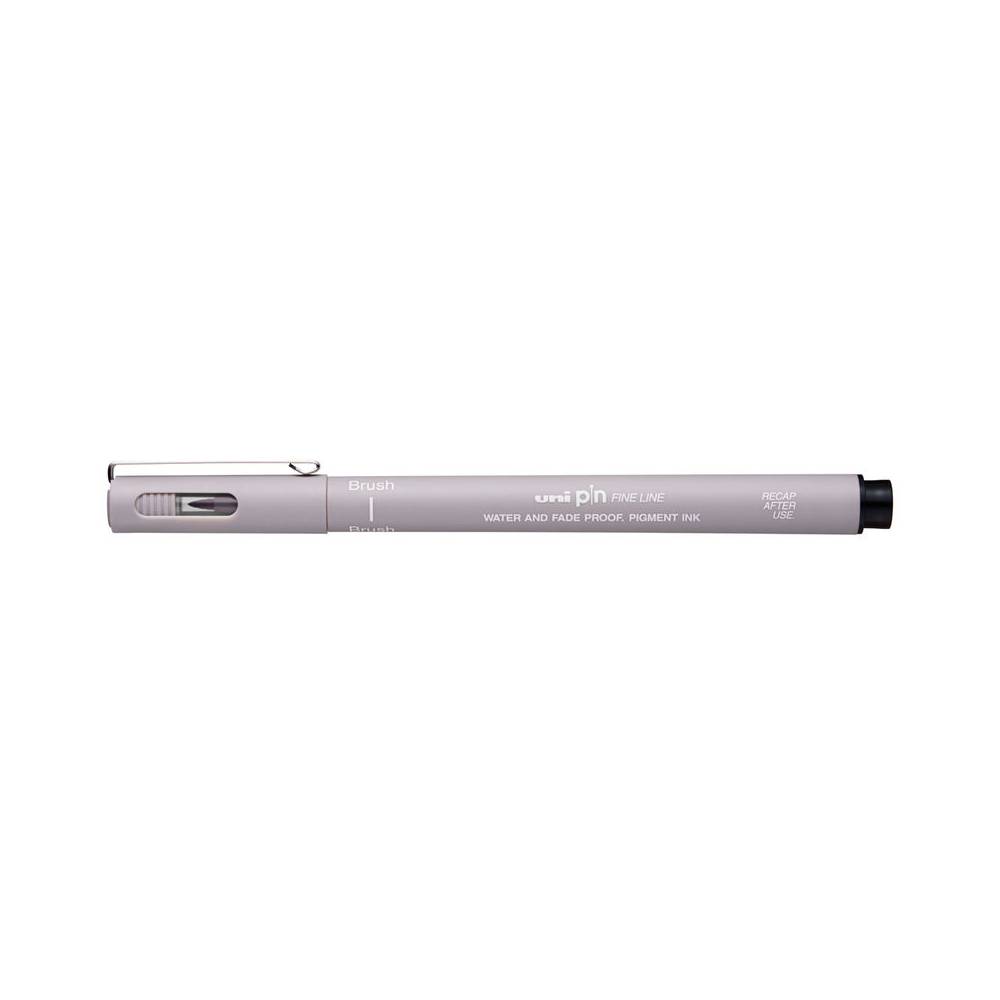 Rotulador uniball pin br-200 punta de pincel fino gris claro - 289348000