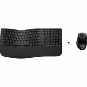 Set teclado + raton hp combo 685 modo dual comfort inalambrico color negro - 8T6L7UT
