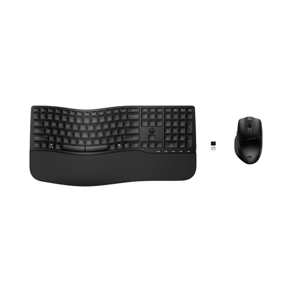 Set teclado + raton hp combo 685 modo dual comfort inalambrico color negro - 8T6L7UT