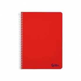 Cuaderno espiral liderpapel din a5 smart tapa blanda 80h 75gr pauta 2,5mm con margen colores surtidos - BC03
