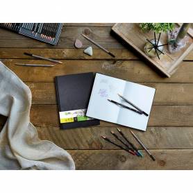 Bloc dibujo liderpapel esbozos encuadernado din a6 148x105 mm 100 hojas 100 gr m2 - DL17