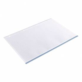 Recambio liderpapel a4 120 hojas 90gr cuadro 5 mm 4 taladros bandas de 5 colores pasteles - RE11