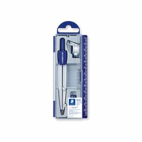 Compas staedtler noris club 550 60 con aguja roma y adaptador - 550 60