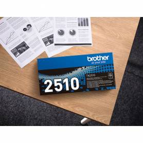 Toner brother tn2510 mfc-l2860dwe   l2627dwe   l2400dwe negro 1200 paginas - TN2510