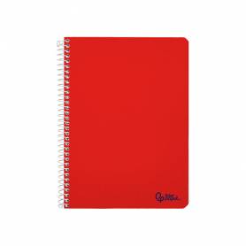 Cuaderno espiral liderpapel din a5 smart tapa blanda 80h 75gr cuadro 5mm con margen colores surtidos - BC05