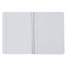 Cuaderno espiral liderpapel din a5 smart tapa blanda 80h 75gr cuadro 5mm con margen colores surtidos - BC05
