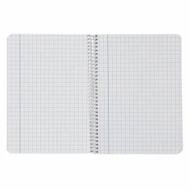 Cuaderno espiral liderpapel din a5 smart tapa blanda 80h 75gr horizontal 8mm con margen colores surtidos - BC02
