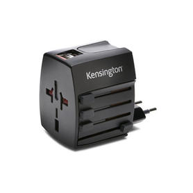 Adaptador de corriente kensington internacional 2 x usb 2,4 amperios