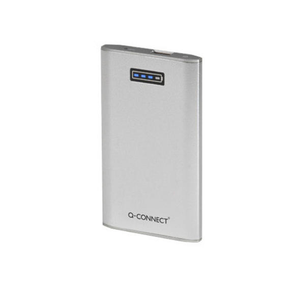 Bateria auxiliar q-connect portatil para tablets y moviles android y apple capacidad 5300 mah