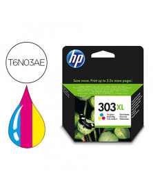 Ink-jet hp 303xl envy photo 6230 / 7130 / 7830 color tricolor capacidad 415 paginas