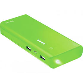 Bateria auxiliar trust urban primo para tablets y moviles 10000 mah color verde