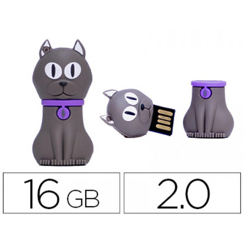 Memoria usb techonetech flash drive 16 gb 2.0 felix the cat