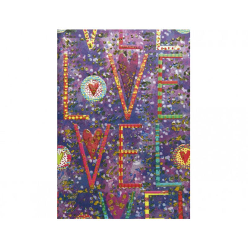 Cuaderno arguval turnowsky rayado horizontal love 21x14,8 cm