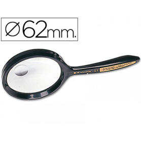 Lupa cristal bifocal 7508 62 mm. -mango curvo