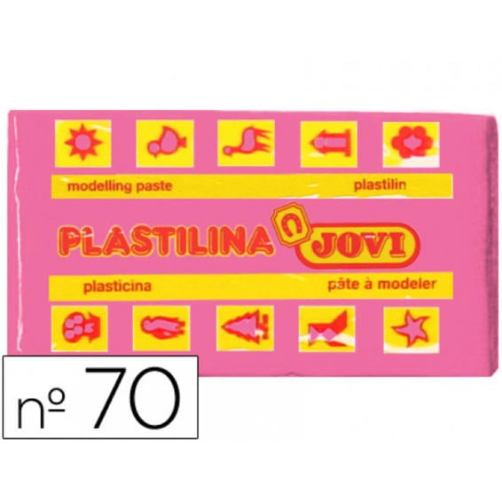 Plastilina jovi 70 rosa -unidad -tamaño pequeño