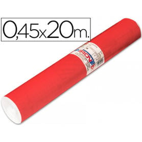 Rollo adhesivo aironfix unicolor rojo mate claro 67151-rollo de 20 mt