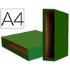 Caja archivador liderpapel color system a4 verde - CZ13