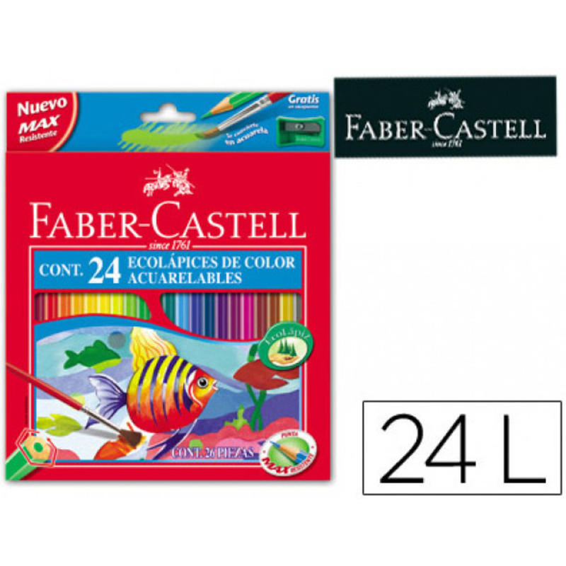 Ecolápices de color acuarelables Faber-Castell 