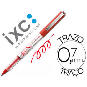 Rotulador roller inoxcrom free ink office campus rojo 0,7mm