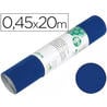 Rollo adhesivo liderpapel unicolor azul brillo rollo de 0,45 x 20 mt - RO07