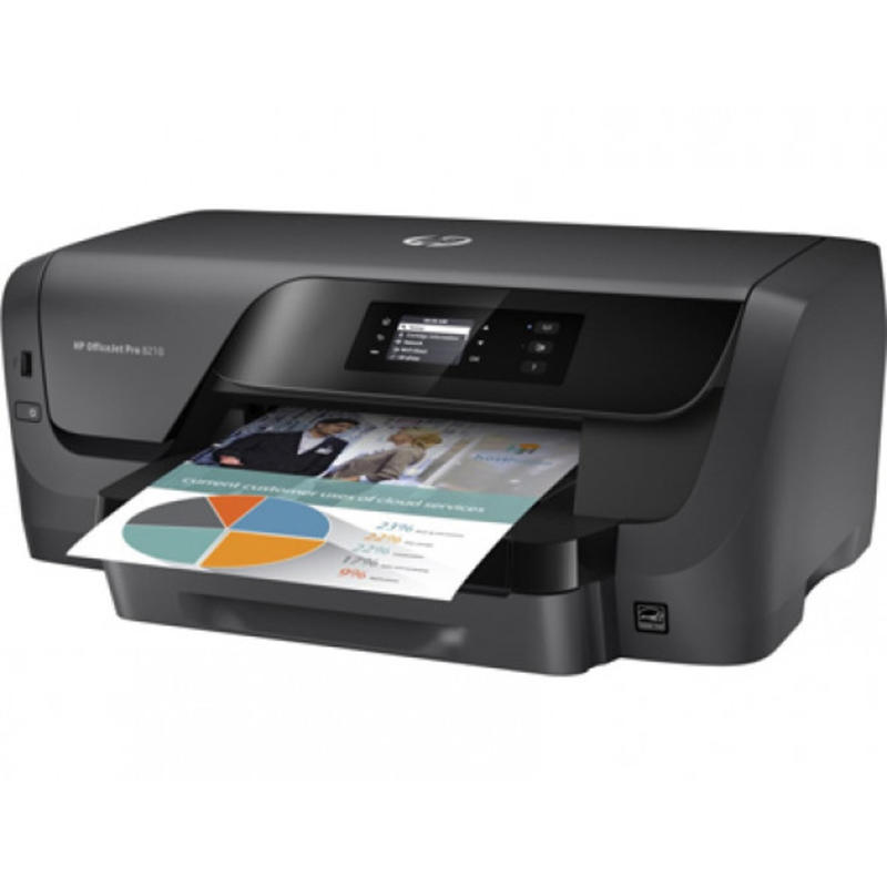 Impresora hp officejet pro 8210 22 ppm negro / 18 ppm color tinta wifi