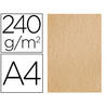 Papel color liderpapel pergamino a4 240g/m2 crema pack de 25 hojas - PW15