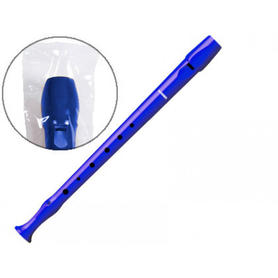 Flauta hohner 9508 color azul funda verde y transparente
