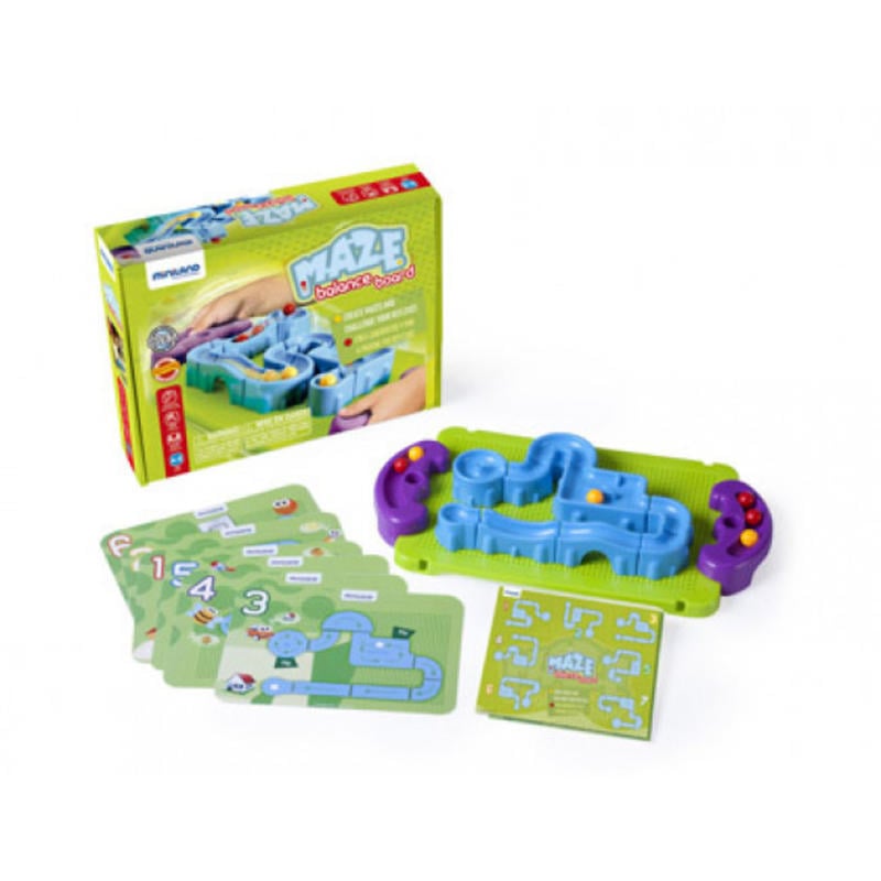 Juego miniland maze balance board 11 piezas