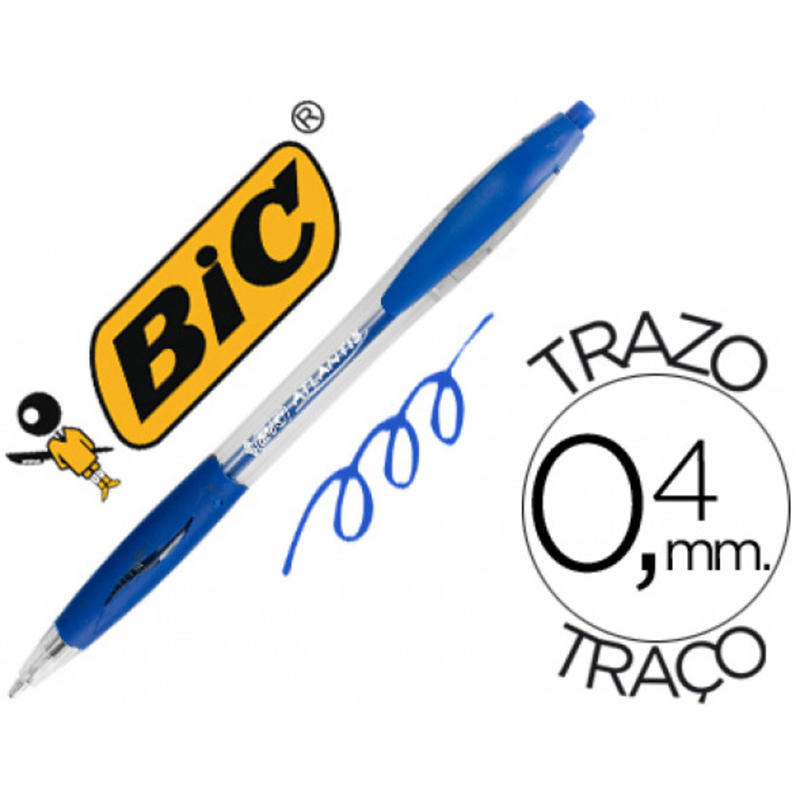 Boligrafo Bic Opaco 1 mm Color Azul