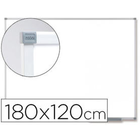 Pizarra blanca nobo prestige magnetica de acero vitrificado 180x120 cm